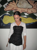 ONYX MAGNOLIA BUSTIER