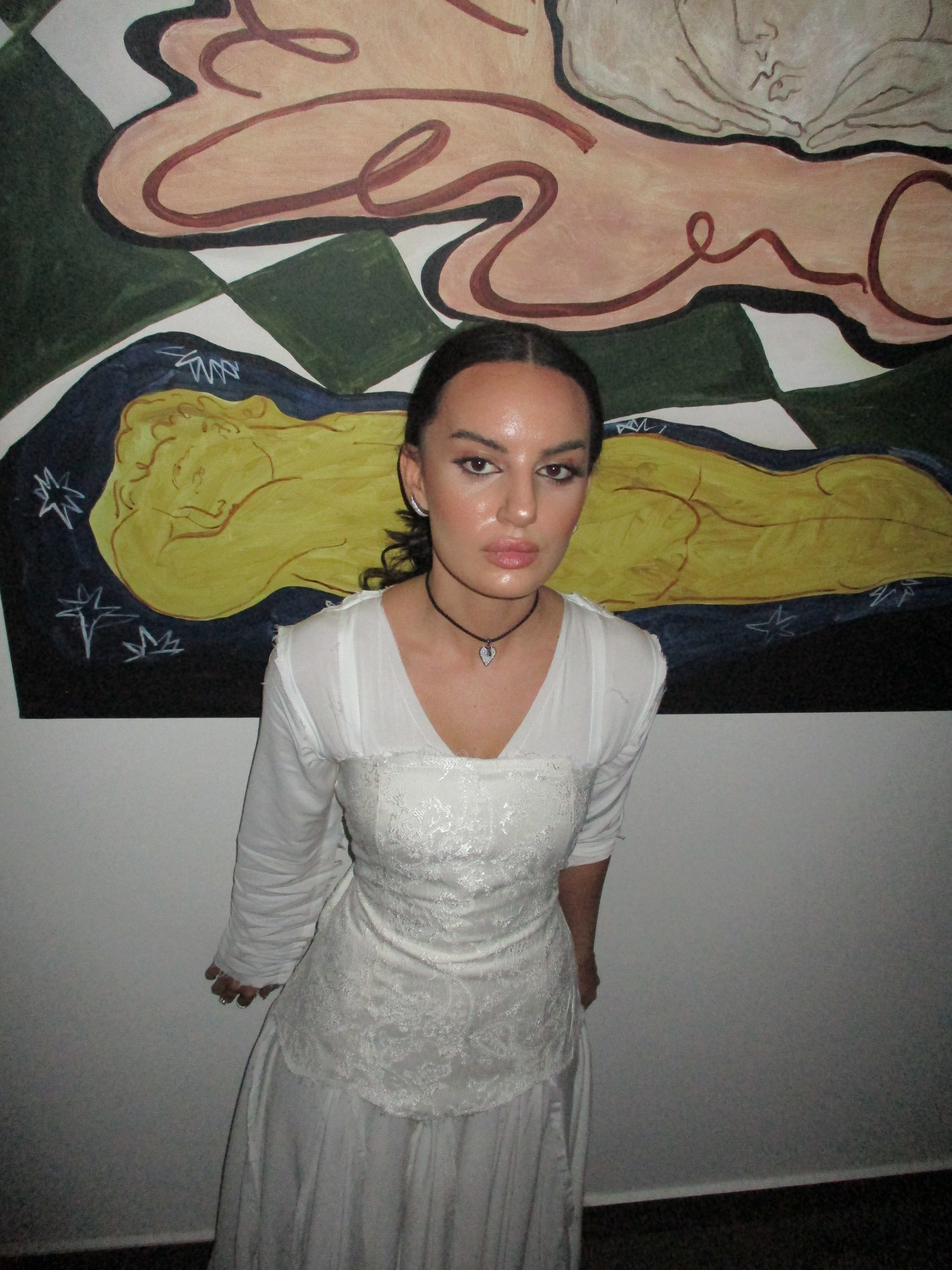 BLANC MAGNOLIA BUSTIER